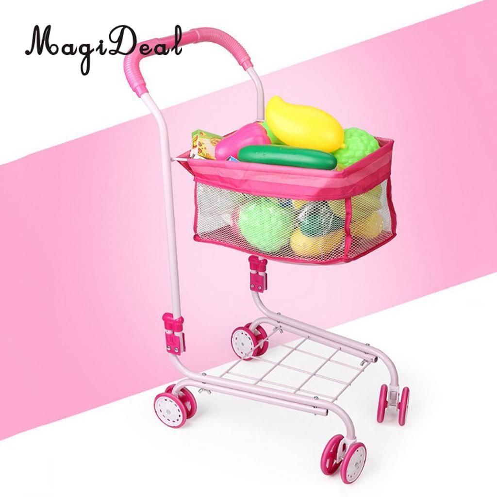 barbie doll shopping cart