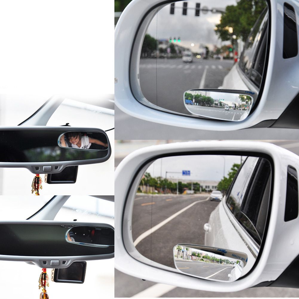 2019 Frameless Car Blind Spot Mirror 360 Degree Adjustable Wide Angle Convex Rear View Mirror Car Parking Rearview Mirror From Xiaopingguoma 6 04