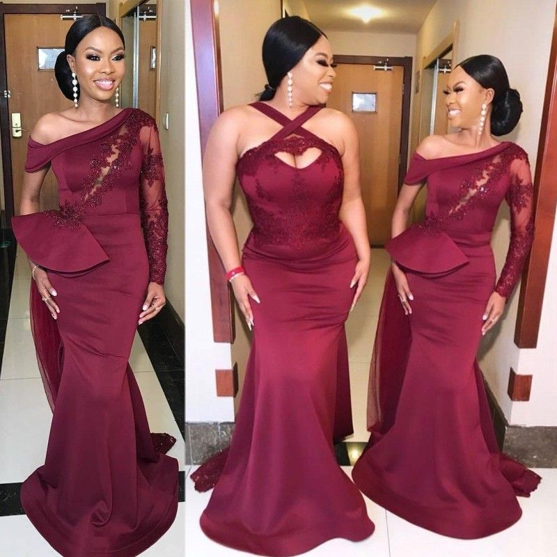 alfred sung burgundy dress