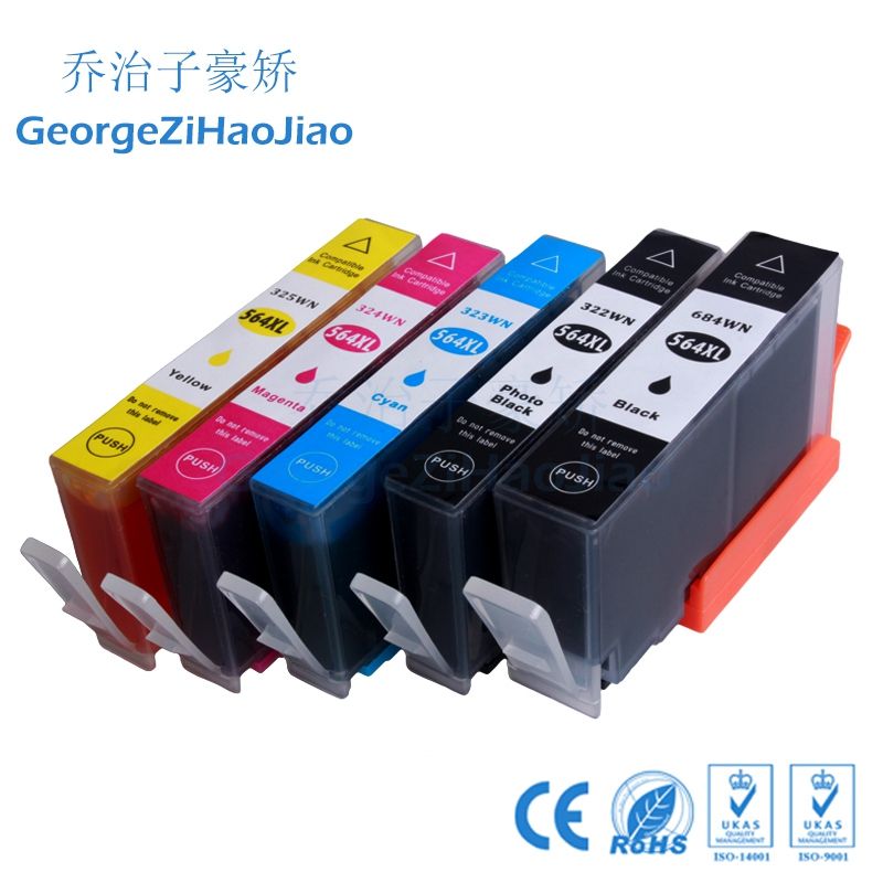 Compre 5 Cartuchos De Tinta PCS 564XL Compatible Para HP564 HP 564 564XL Hp  Photosmart 5510/5511/5512/5514/5515/5520/5522 / 5525/6510 Impresora A 9,32  € Del John888uk | Es.Dhgate.Com