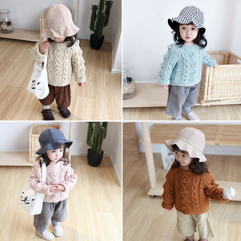 pom pom baby sweater