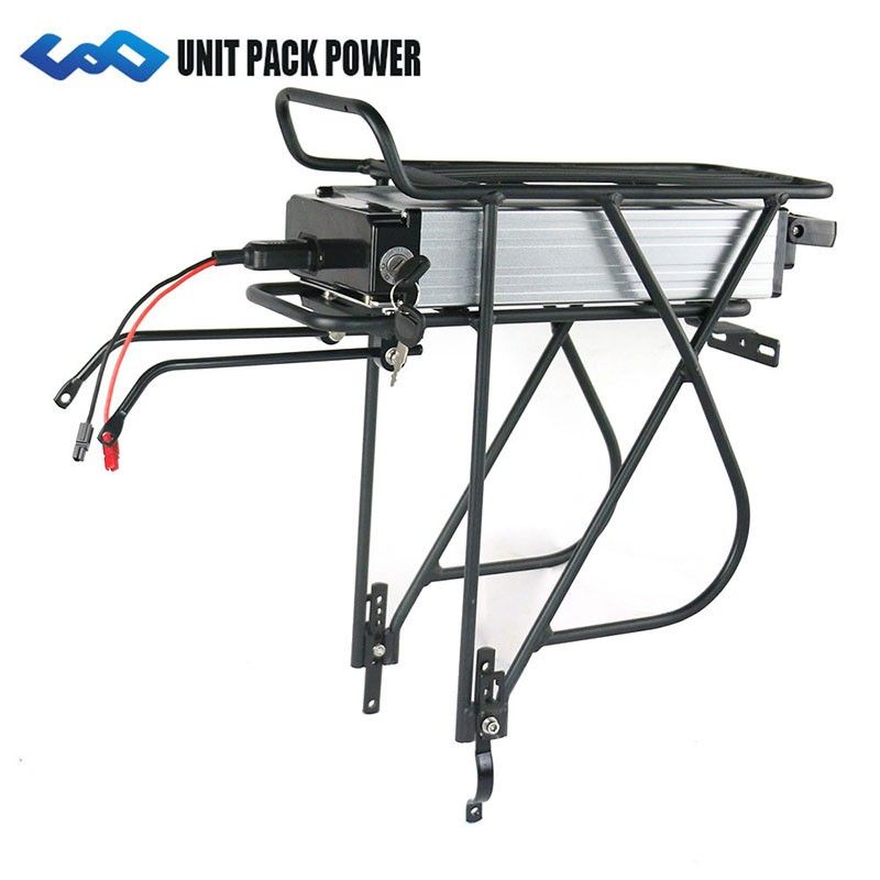 Rear Rack Ebike Battery 48V 15AH Lithium Battery Pack 48V 1000W Battery