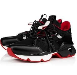 red sole sneakers mens