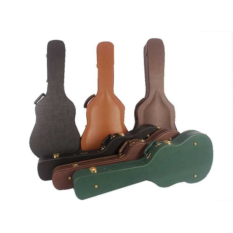 green guitar case