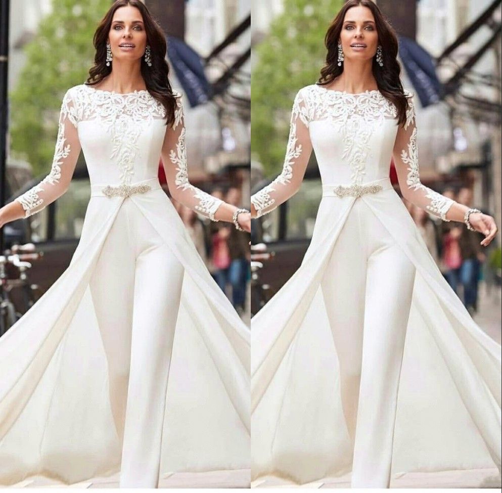 elegant white long sleeve dress