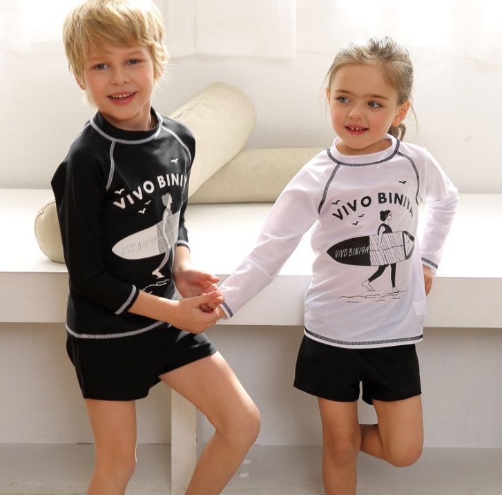 long sleeve swimsuit boys