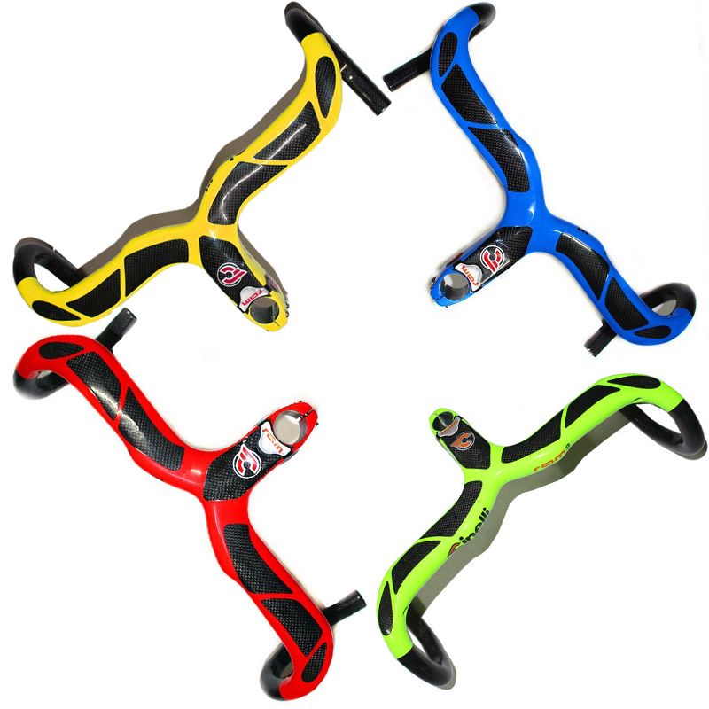 Cinelli Ram2 Full Carbon Fiber Road Integrated Carbon Handlebar with Carbon Stem