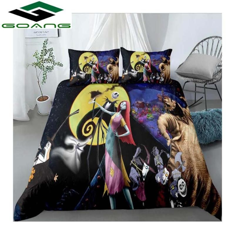 Goang Nightmare Before Christmas Bedding Set Sally And Jack Super