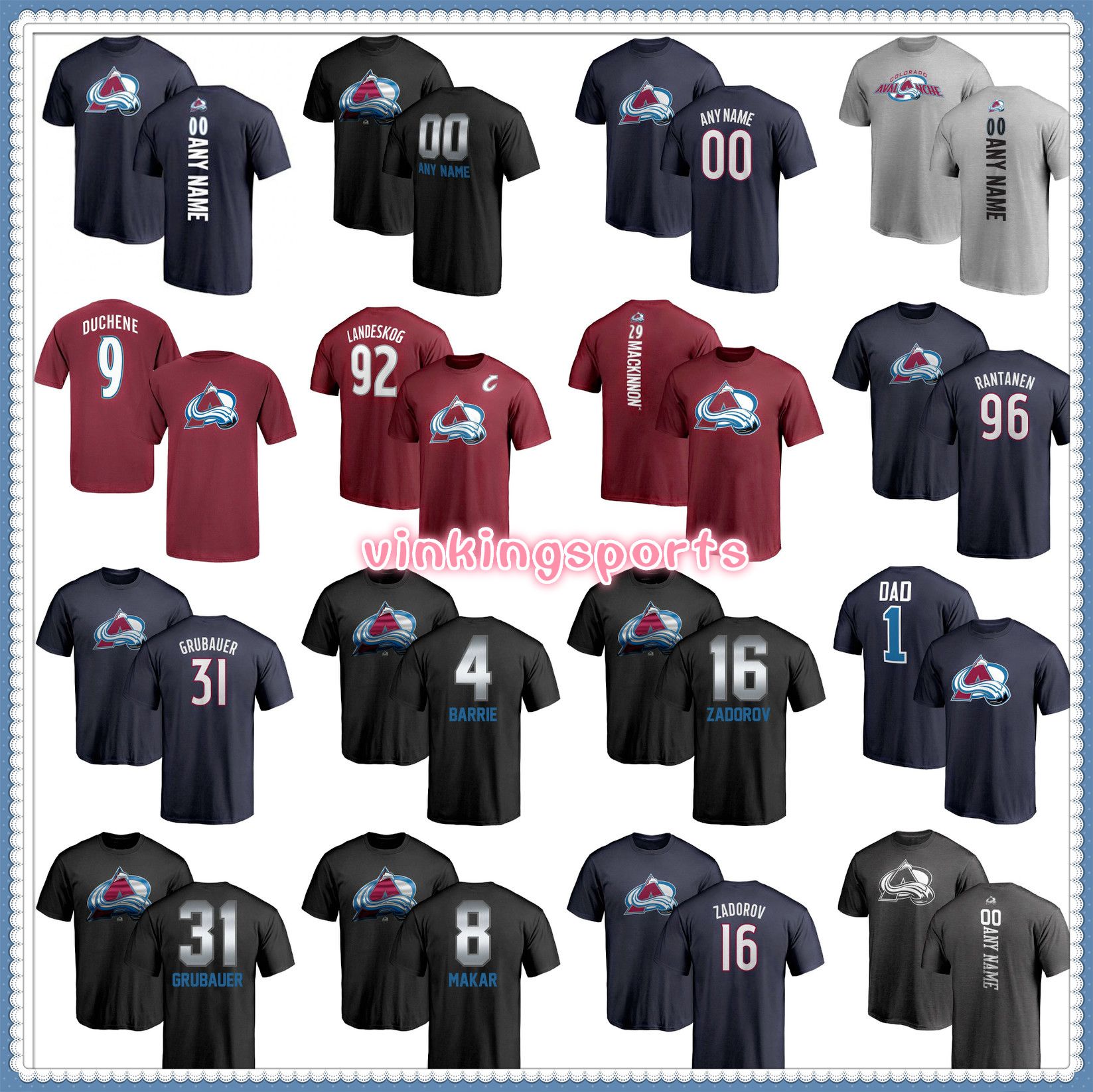 colorado avalanche t shirt