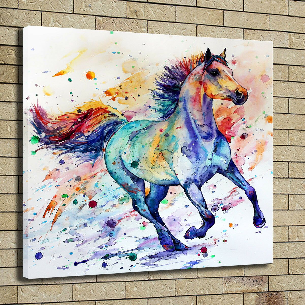 2020 decor art running horse colorful art home decor handpainted hd print oil painting on canvas wall art canvas pictures 191105 from n888 15 23 dhgate com decor art running horse colorful art home decor handpainted hd print oil painting on canvas wall art canvas pictures 191105