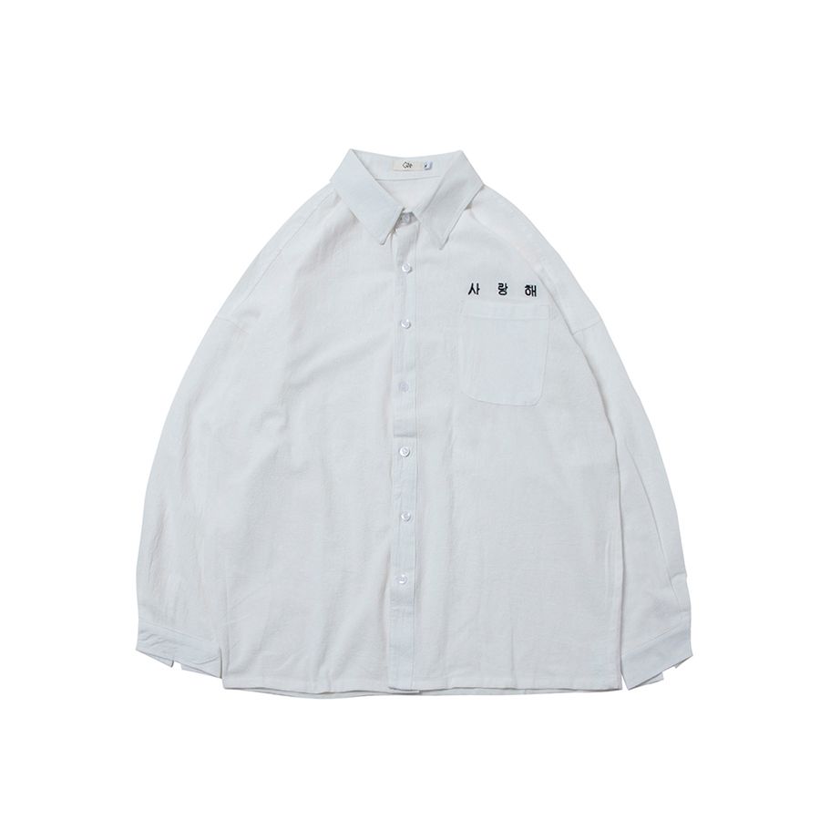 2020 Mens Shirt Long Sleeve Top Korean Trend Casual Spring Loose White Literature Student Kemeja Pria Lengan Panjang Motif 70b0633 From Pleated 106 73 Dhgate Com