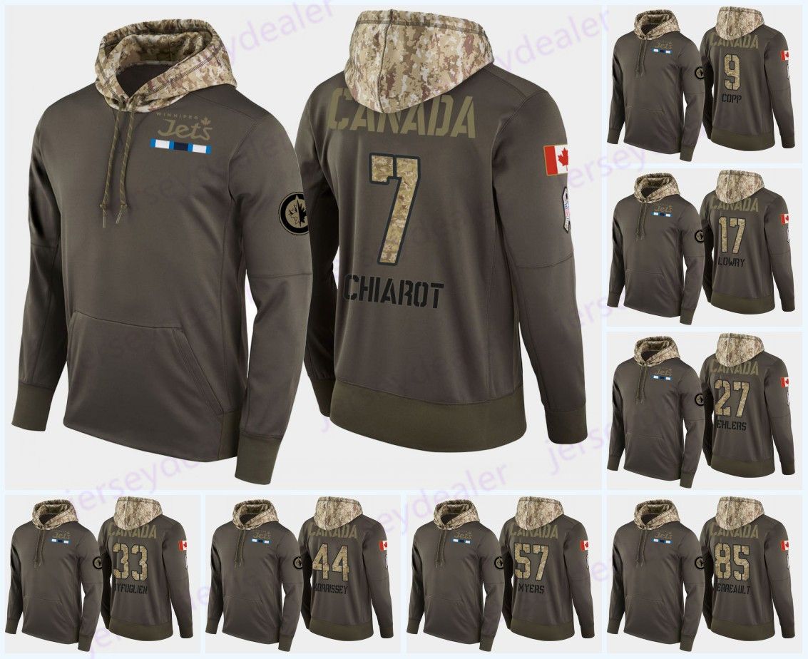 2020 Mens Winnipeg Jets Military Camo 