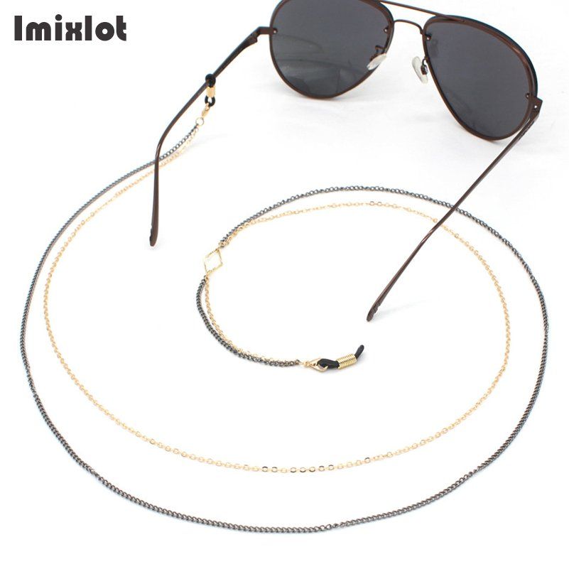 Black Spectacle Glasses Sunglasses Readers Neck Straps Holders