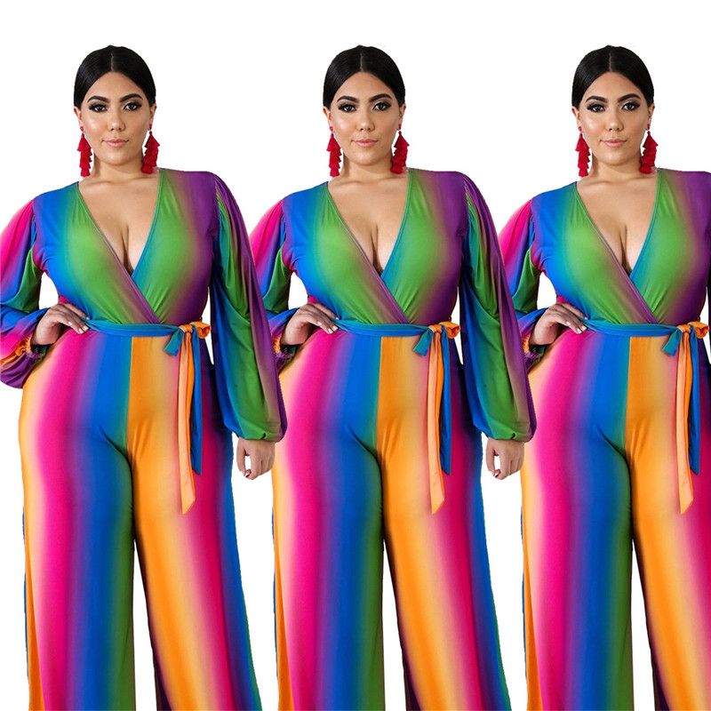 plus size jumpsuit clubwear