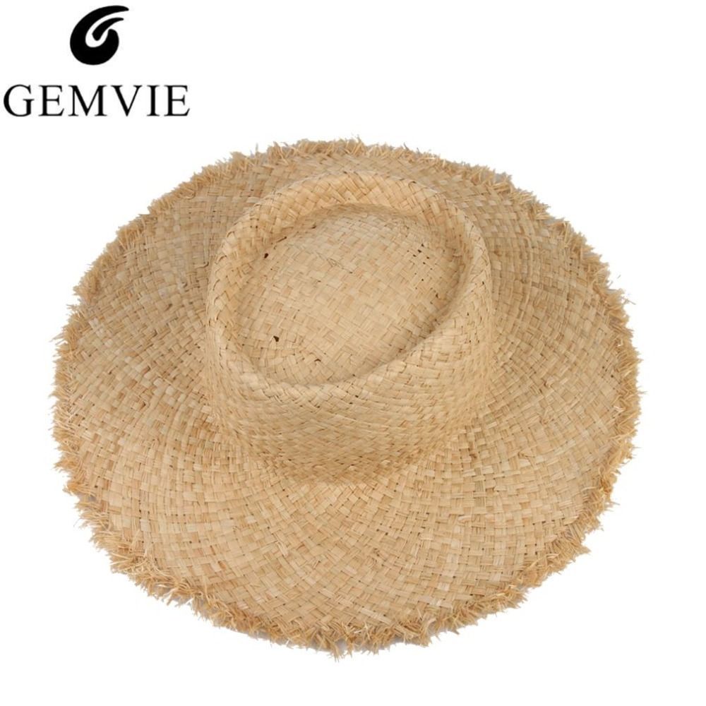 floppy raffia sun hat