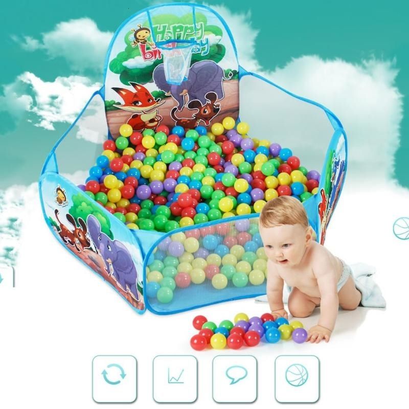 ball pool with tunnel