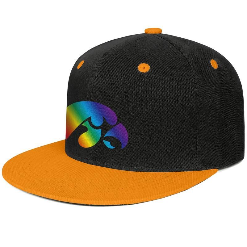 Fitted Womens Mens Ball Hat Iowa 