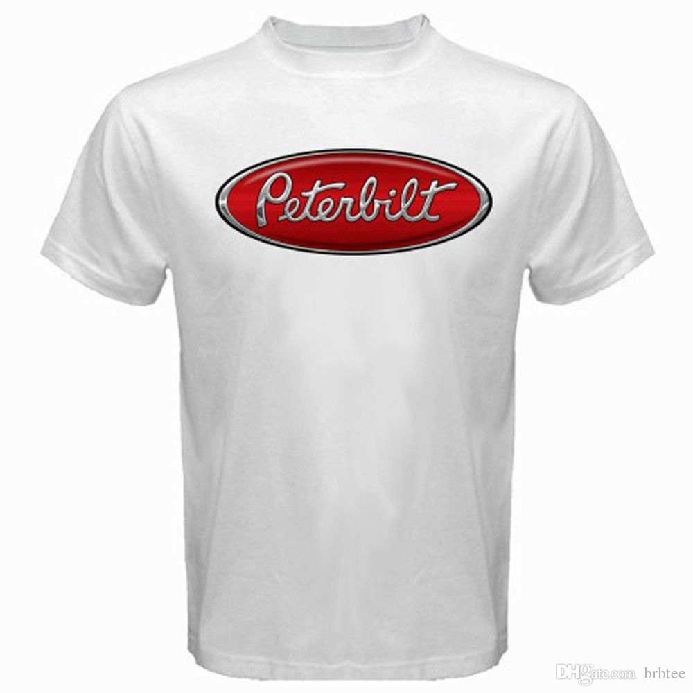 New PETERBILT TRUCKS Logo Trucker Men/'s Long Sleeve Black T-Shirt Size S-3XL