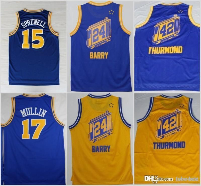 sprewell warriors jersey