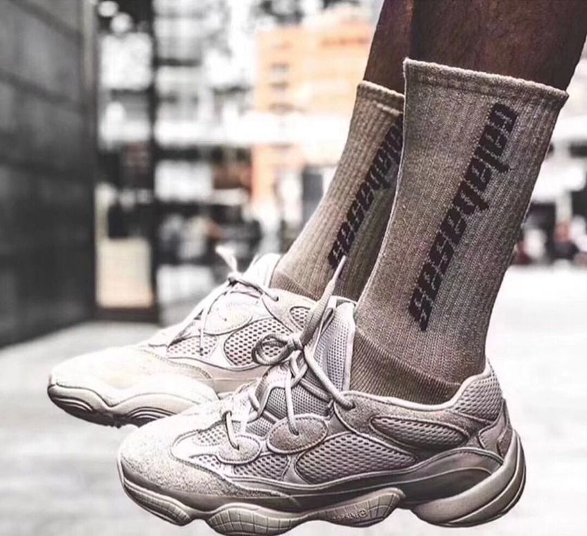 calabasas socks on feet