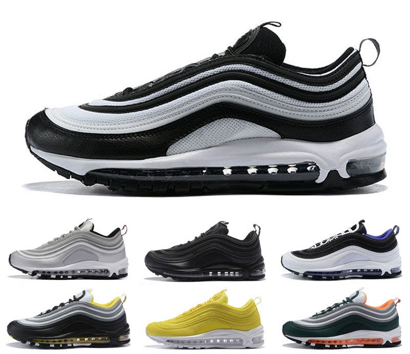 nike air max 97 negras con blanco