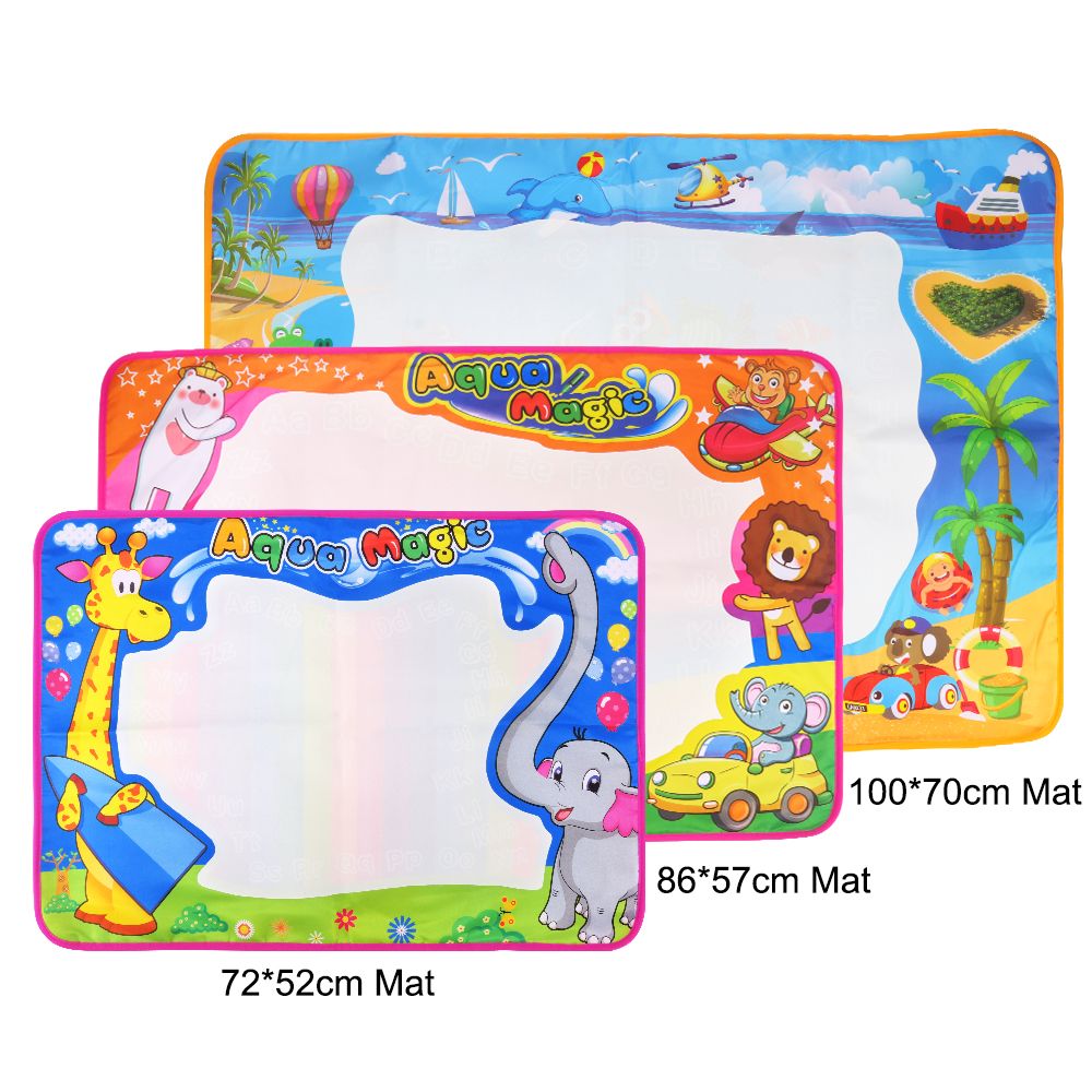 2020 Drawing Toys Water Drawing Mat 4 Size Board Painting And Writing Doodle With Magic Pen Non Toxic Drawing Board For Kids From Qiananshopping 32 09 Dhgate Com