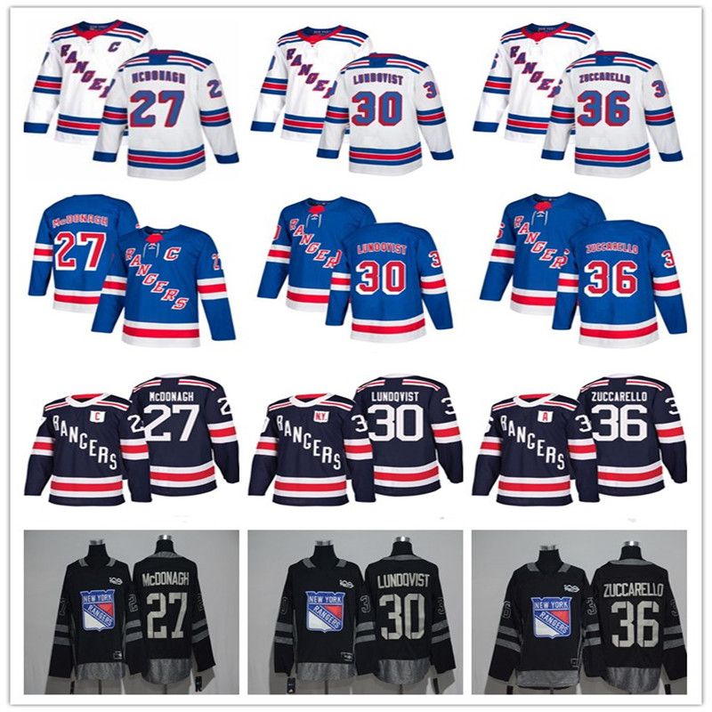 black new york rangers jersey