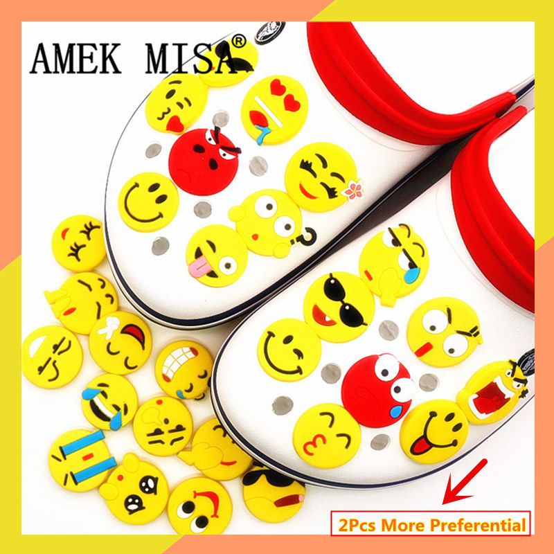 emoji crocs charms