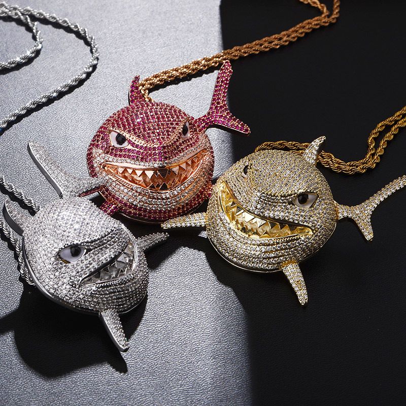 Big Pendants Diamond Tennis Chain 