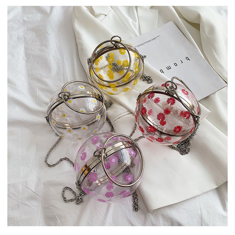 clear ball purse