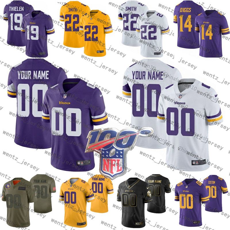 custom nfl vikings jersey