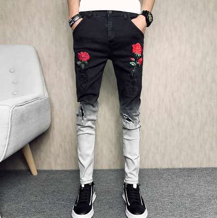 skin fit pants