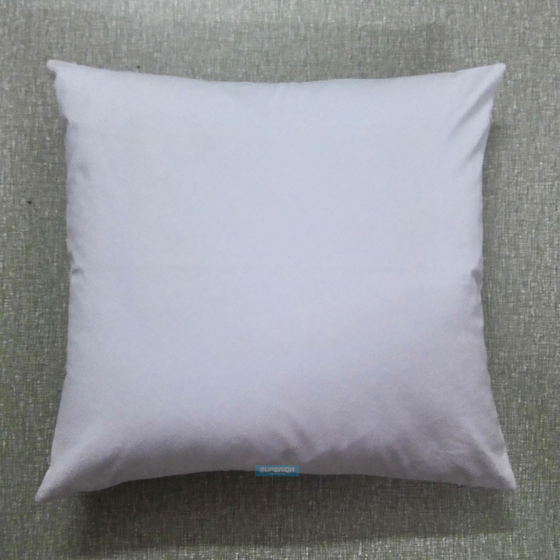 Cheap All Size Plain White Color Pure Cotton Canvas Pillow Cover With