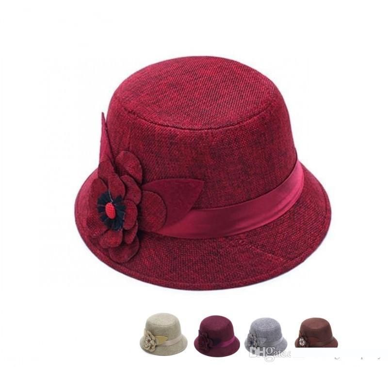 womens linen hats