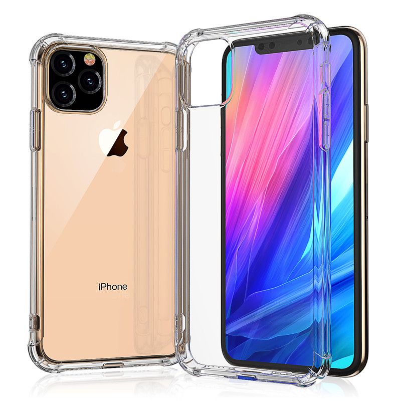 Clear Phone Case For Iphone 11 Pro Max Xr X Soft Tpu Rotationg