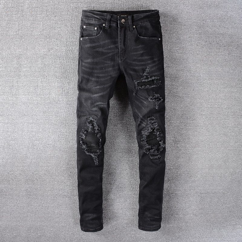 Acquistare 2020 Di Alta Qualità, I Jeans Da Uomo Stile Vintage Amiri Famoso  Marchio Di Make Progettista Dei Pantaloni Degli Uomini Dei Jeans Vecchia  Moto 01 Economico | Consegna Veloce E Qualità | It.Dhgate