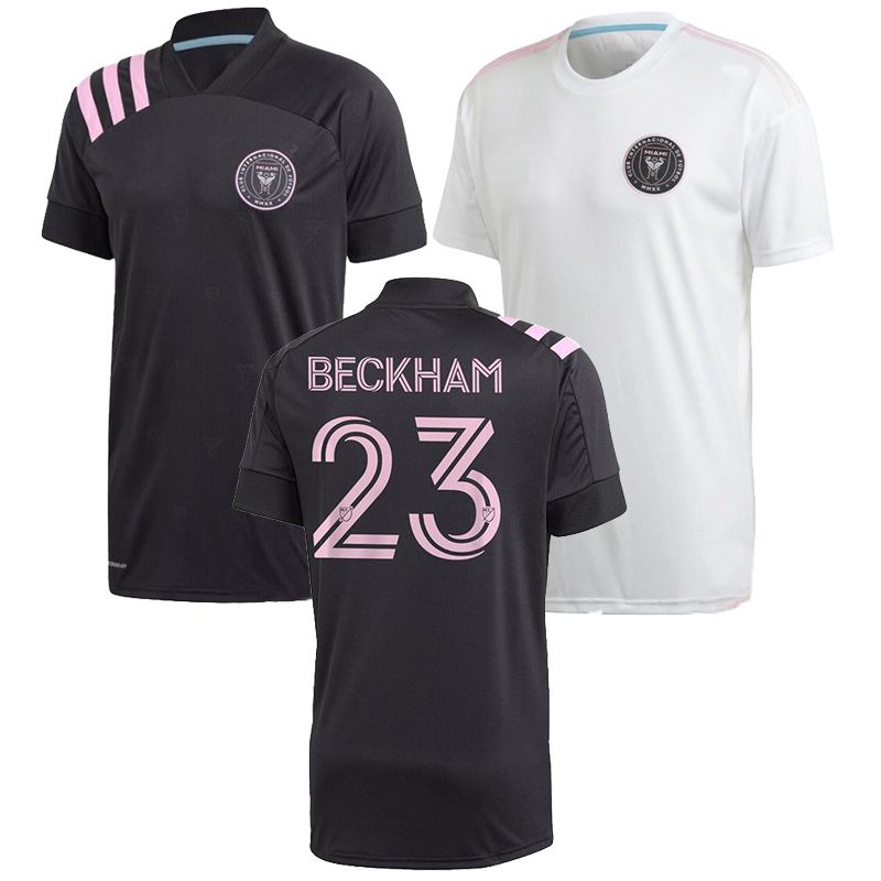 2020 2020 2021 INTER MIAMI Beckham Black Socer Jersey 20 ...