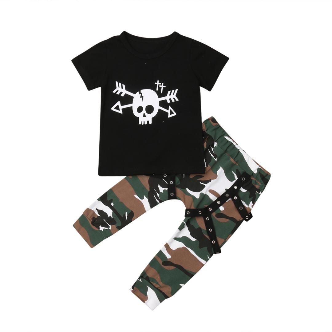 baby boy skull clothes
