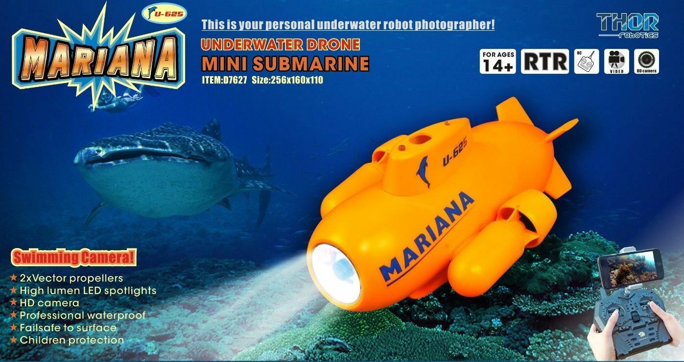rc submarine fpv