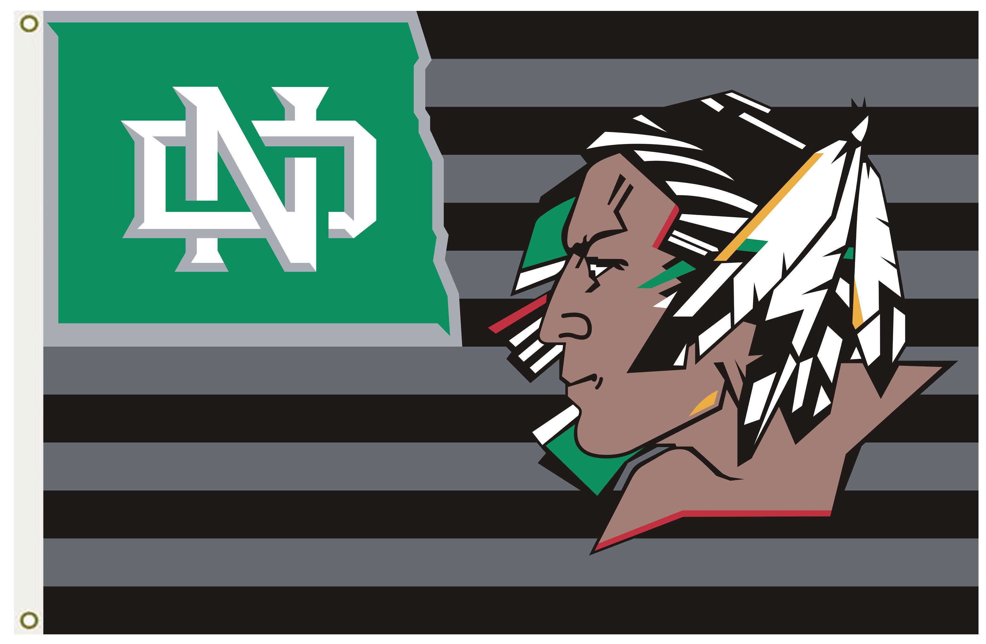 2021 North Dakota Fighting Sioux Large Outdoor Team Flag Football