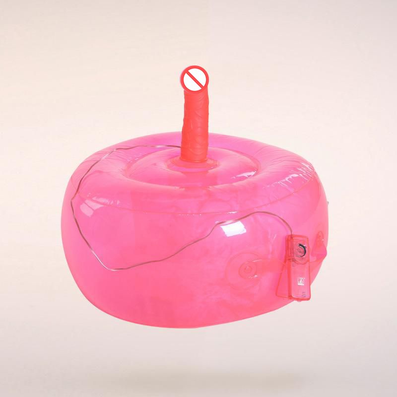 Fantasy Inflatable Seat Penis Sex Pillow Multi Speed Dildo