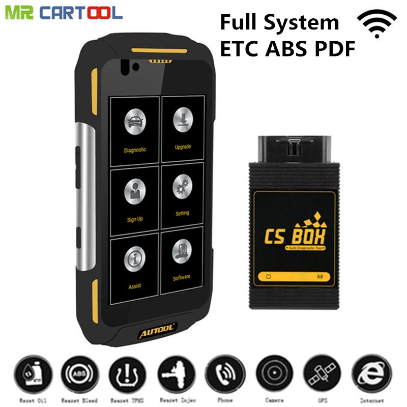 Autool CSBOX Multi-System OBD2 Bluetooth ETC Airbag ABS Diagnostic Android US 