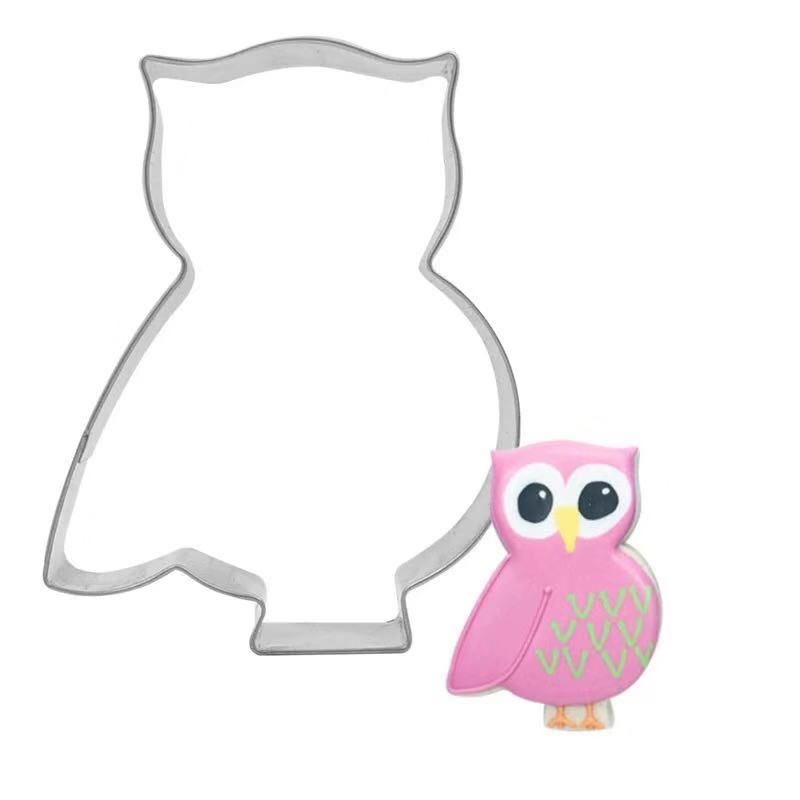 owl cookie mold