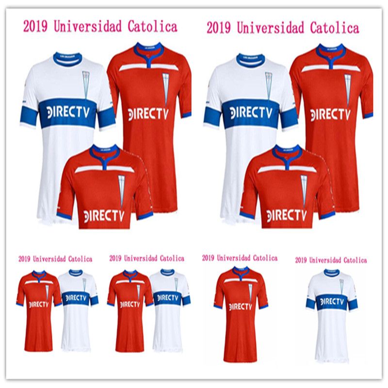 Universidad católica Jerseys 20/20 camisetas universitarias Jersey Universidad de Chile 2019 Católica Camisetas