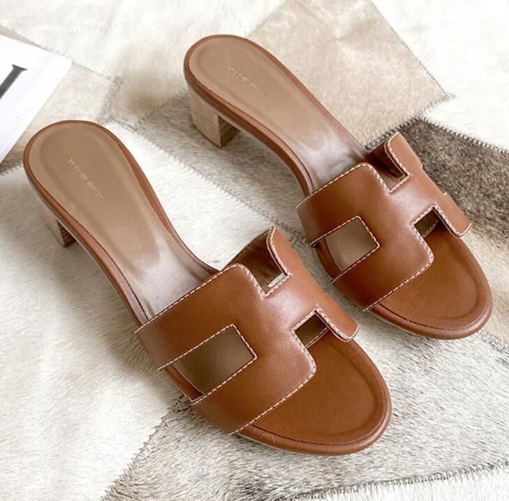 h leather sandals