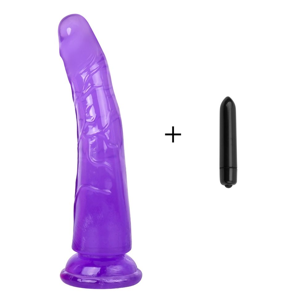 Kogel paars dildo