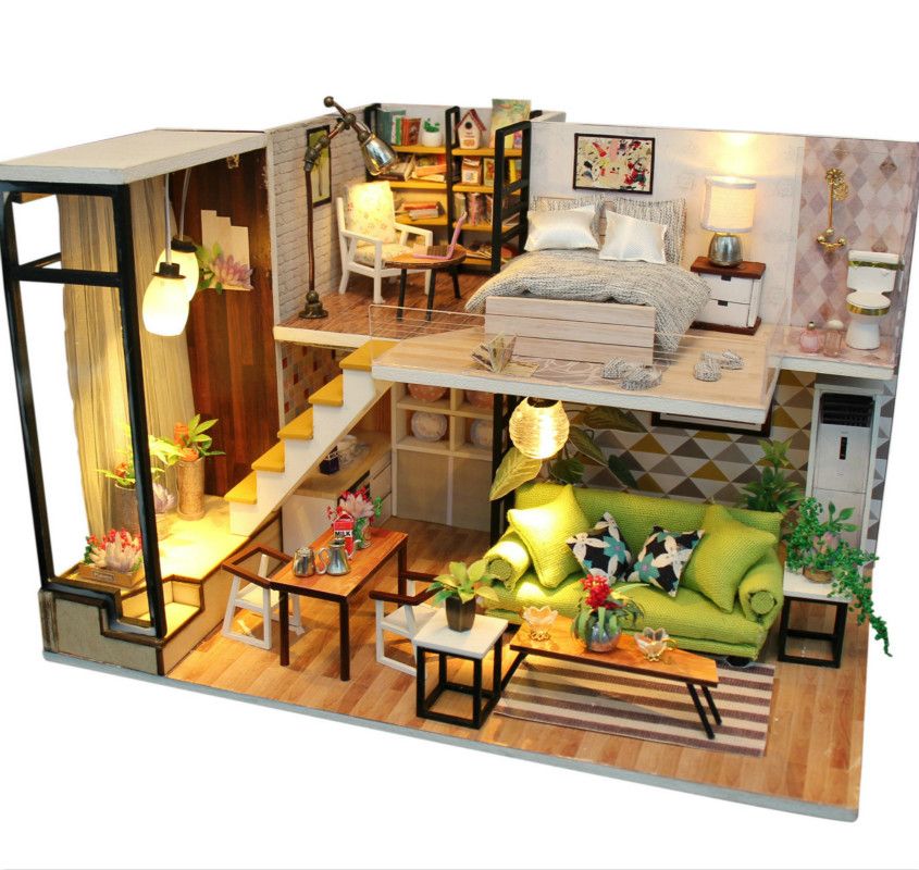 remote control dolls house lighting