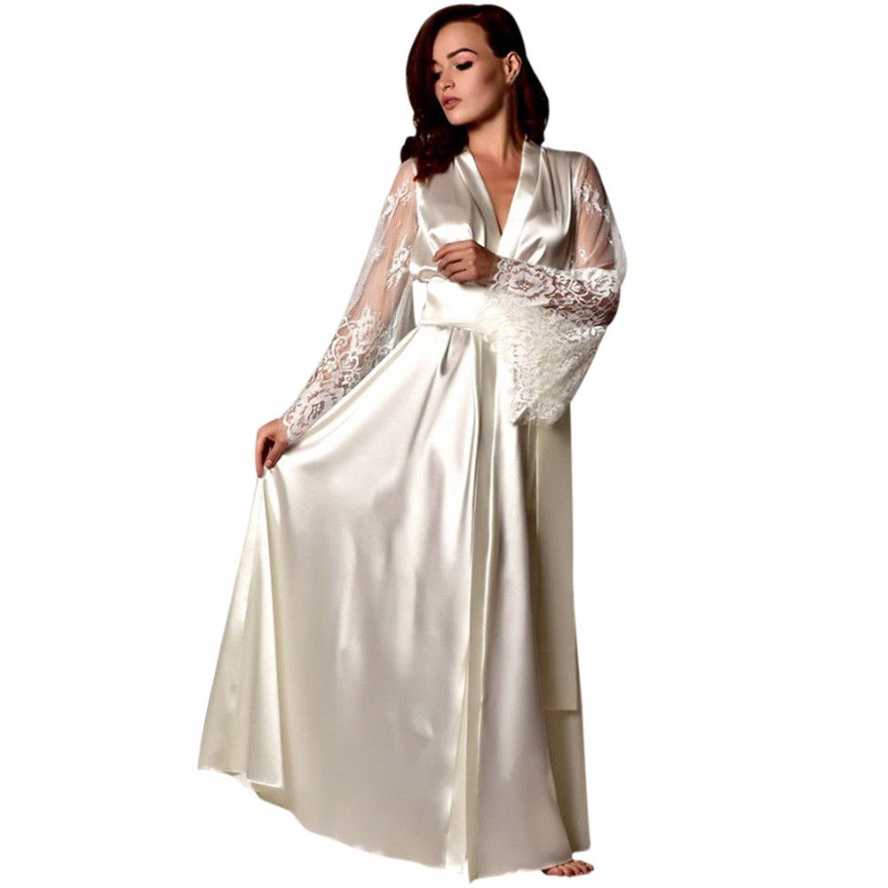 long lace nightdress