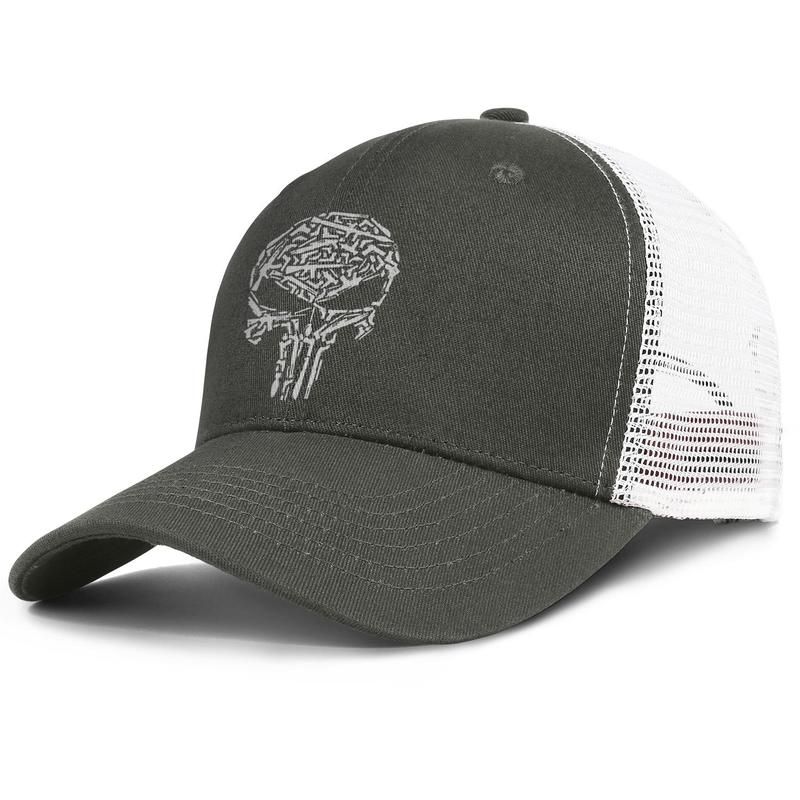 skull golf hat