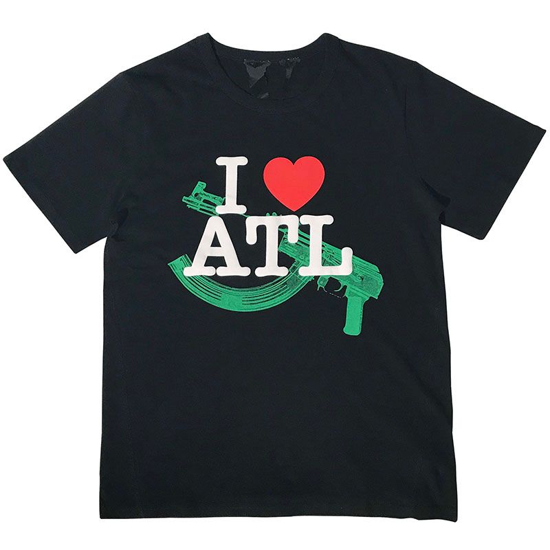Mejor Precio En A Granel VLONE Atlanta Limited I LOVE ATL Green AK T Shitr  À Manches Courtes Love Red White | Envío Gratuito | DHgate | Moins Cher Que  Eider.